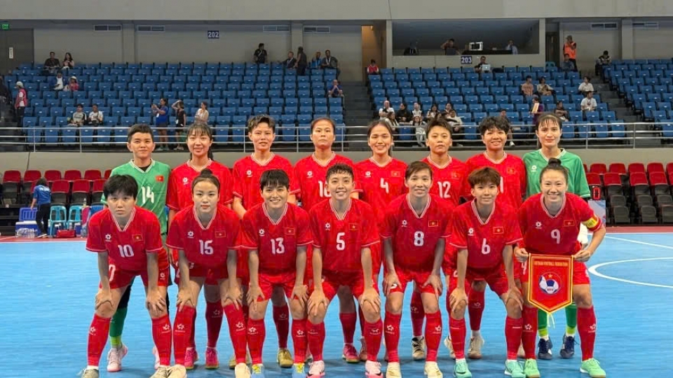 2024 ASEAN Women's Futsal Championship: Vietnam beat Myanmar 5-2